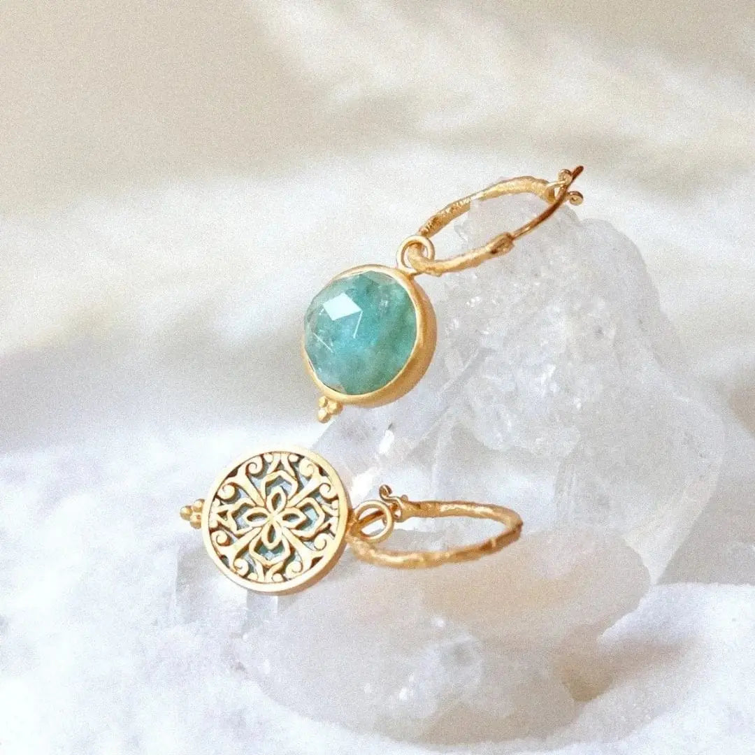 Eye of The Storm • Hoop Earrings Ananda Soul