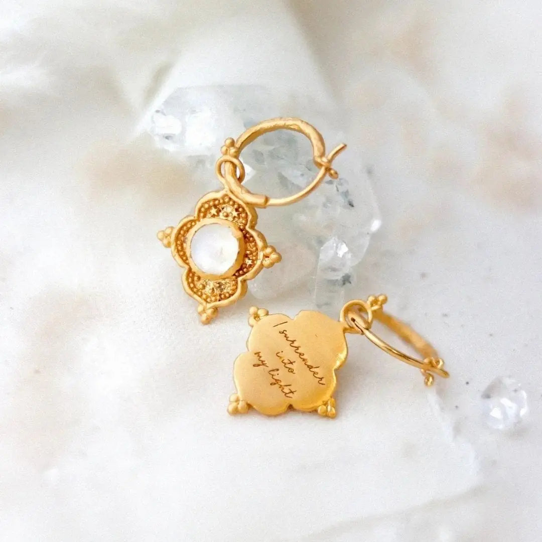 Into The Light • Hoop Earrings Ananda Soul