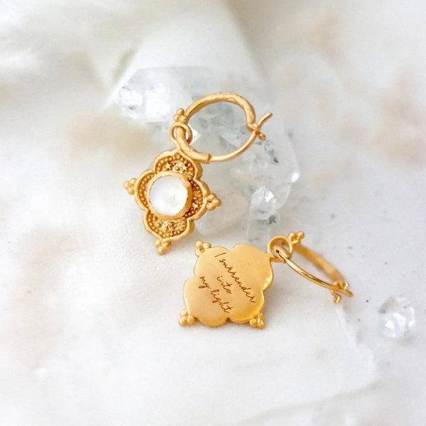 Into The Light • Hoop Earrings Ananda Soul