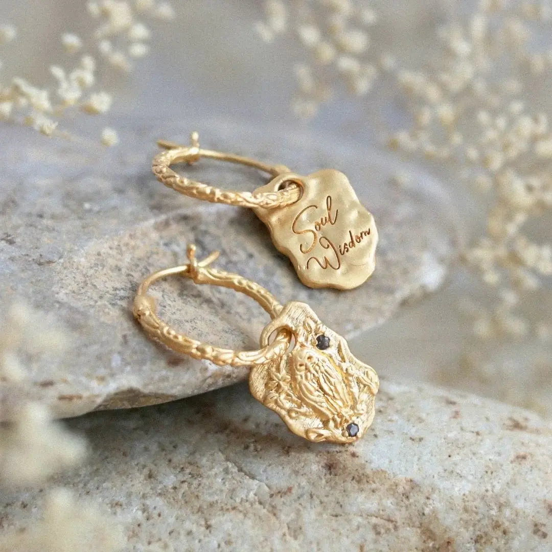 Soul Wisdom • Hoop Earrings Ananda Soul