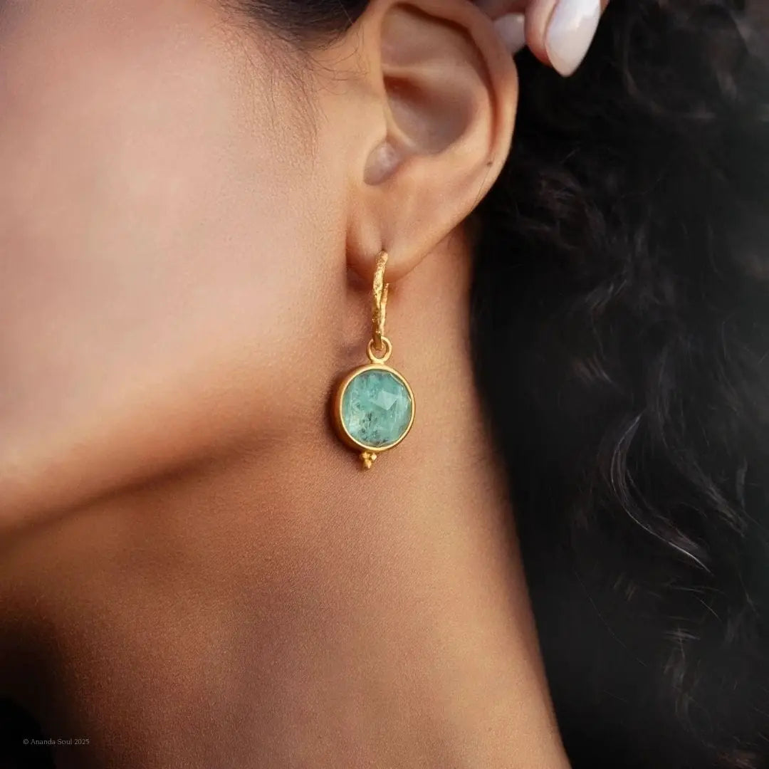 Eye of The Storm • Hoop Earrings Ananda Soul