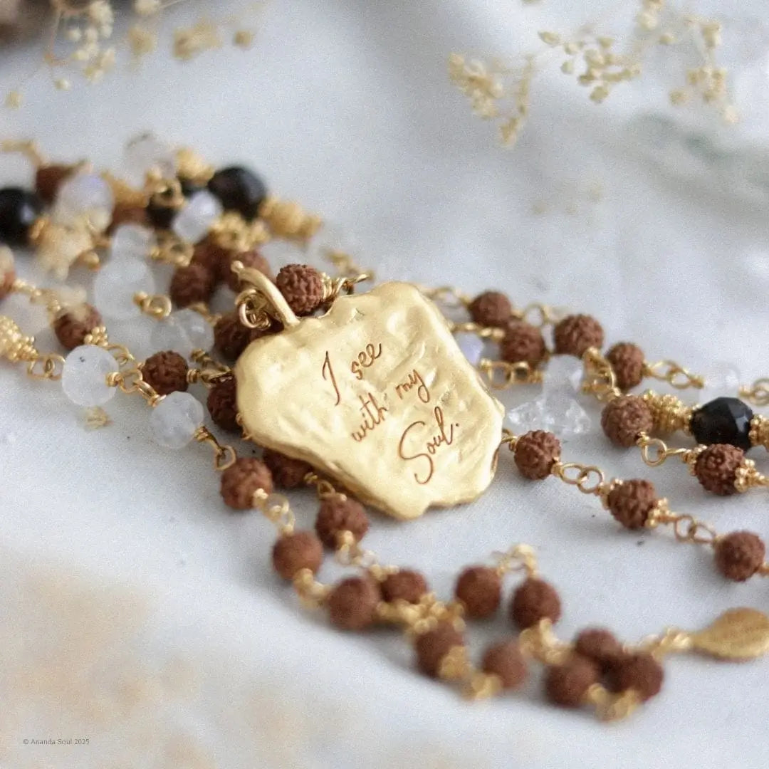 I see with my Soul • Crystal Necklace Ananda Soul