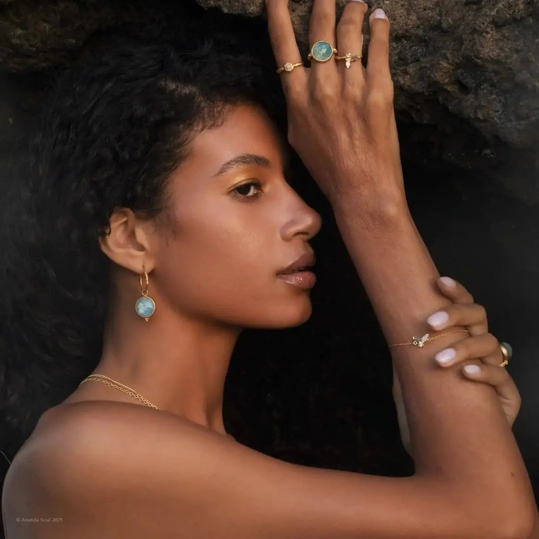 Eye of The Storm • Hoop Earrings Ananda Soul