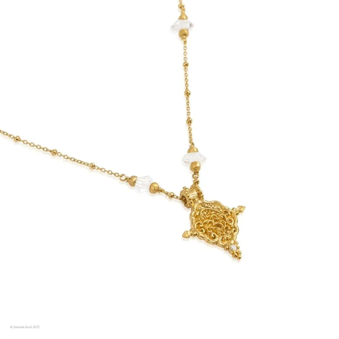 One Day at a Time Herkimer • Necklace Ananda Soul