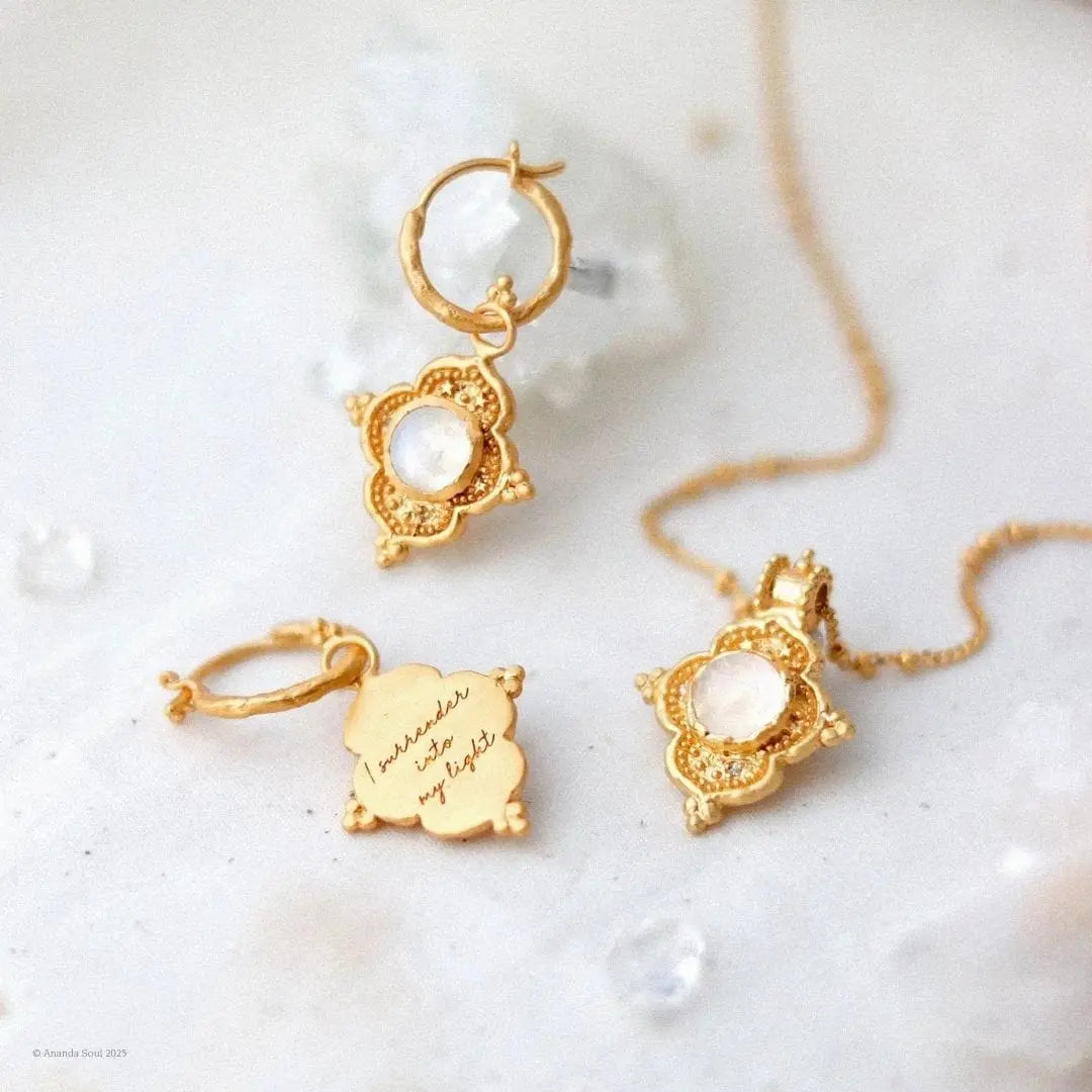 Into The Light • Hoop Earrings Ananda Soul