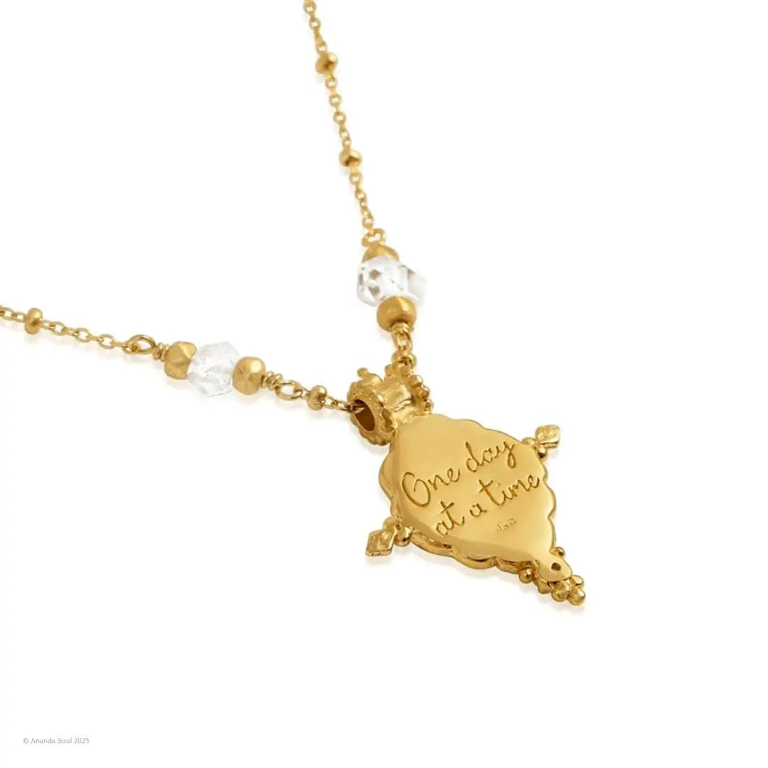 One Day at a Time Herkimer • Necklace Ananda Soul