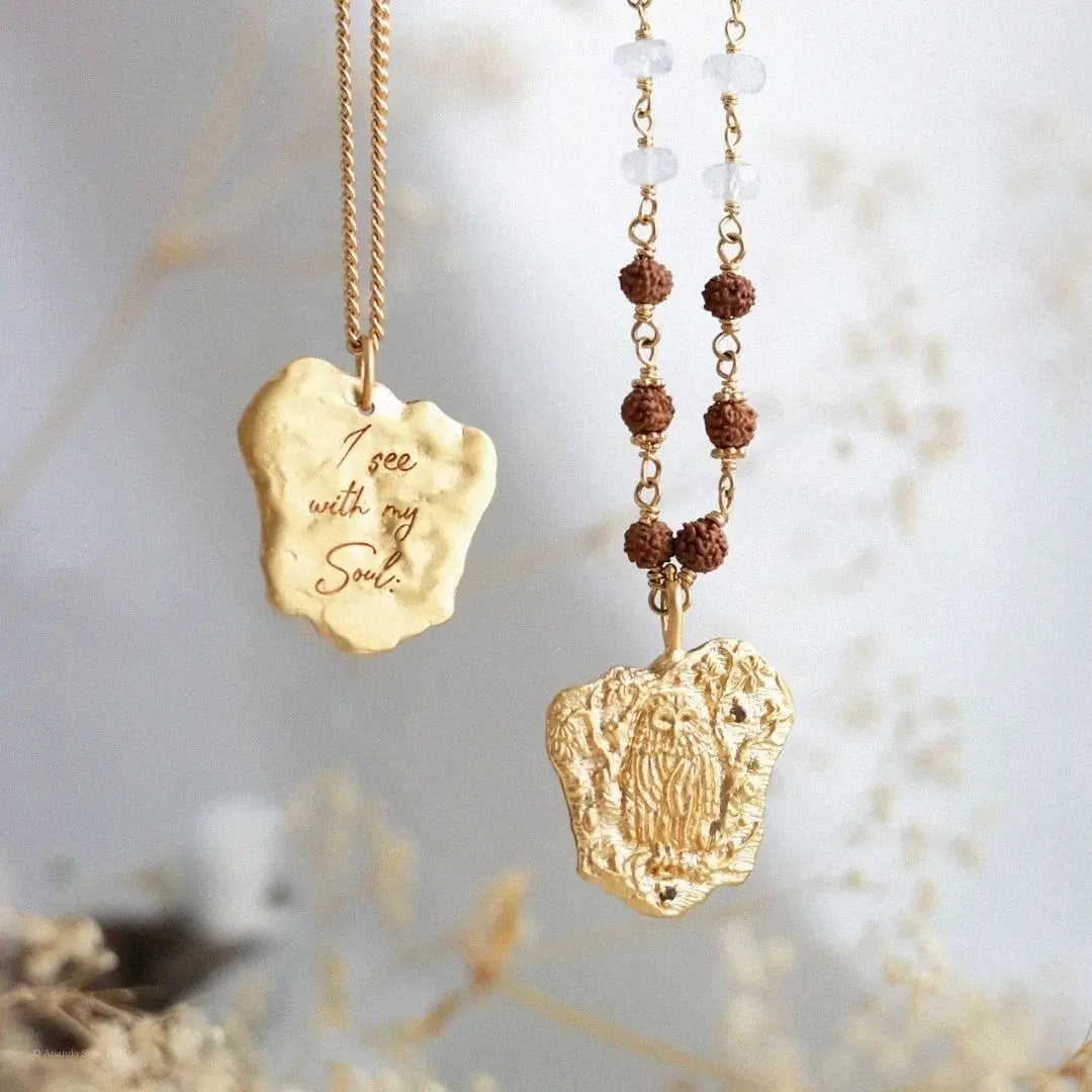 I see with my Soul • Crystal Necklace Ananda Soul