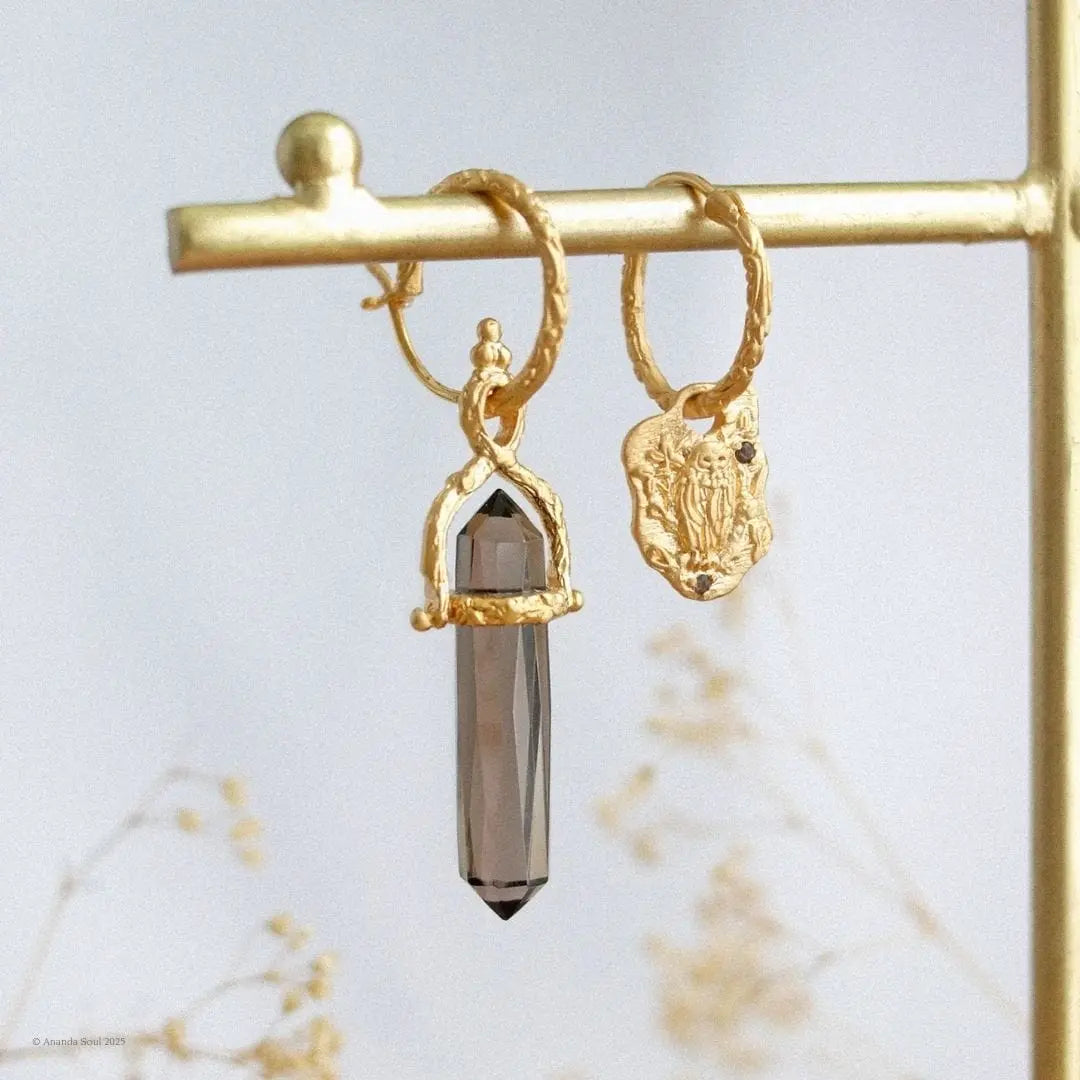 Soul Wisdom • Hoop Earrings Ananda Soul