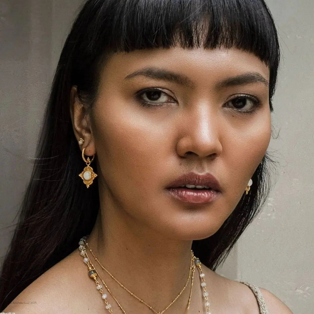 Into The Light • Hoop Earrings Ananda Soul