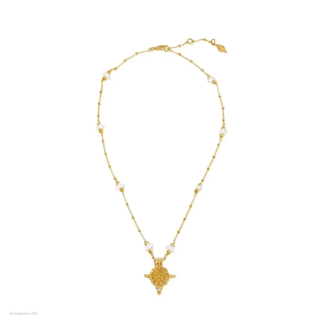 One Day at a Time Herkimer • Necklace Ananda Soul