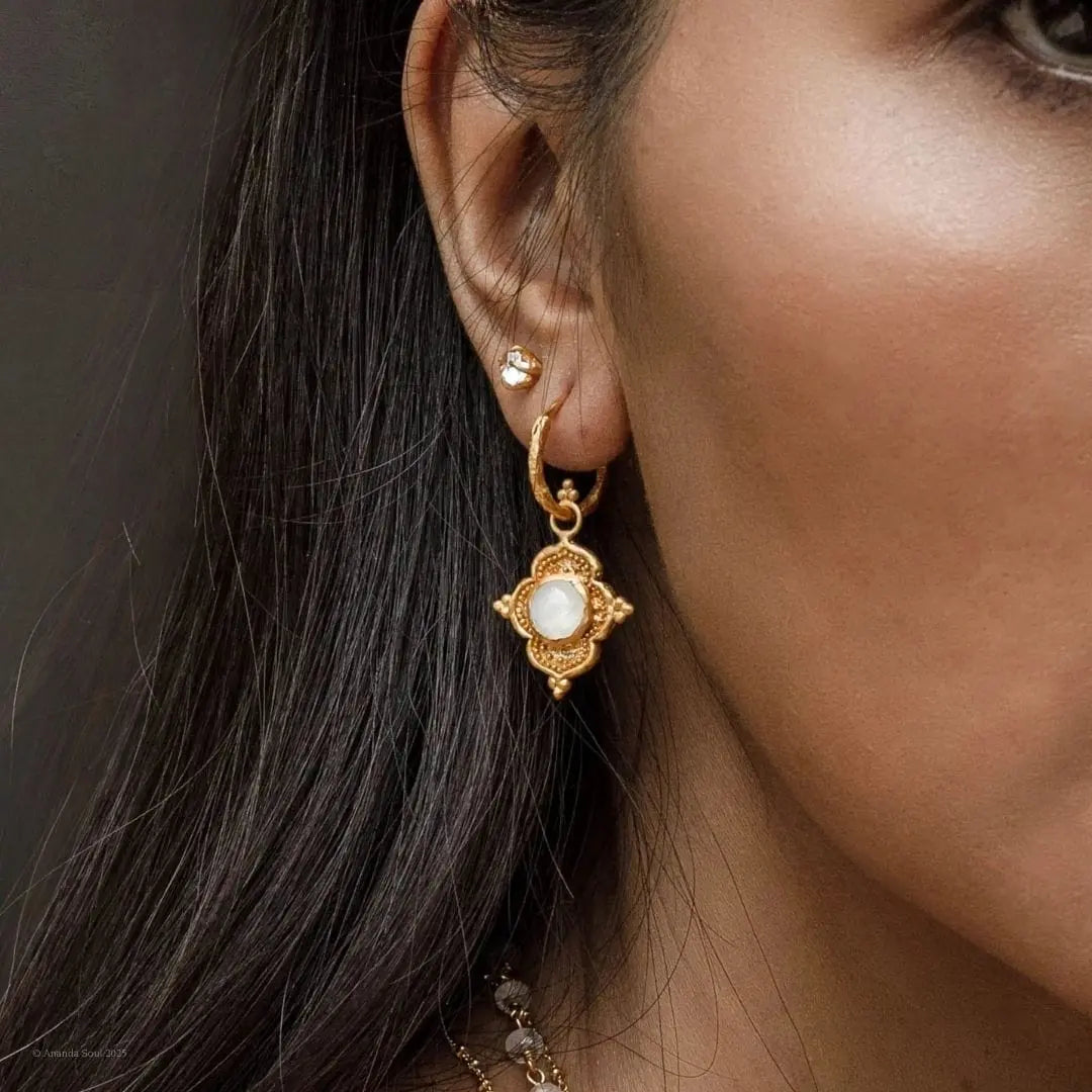 Into The Light • Hoop Earrings Ananda Soul