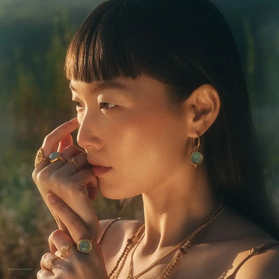 Eye of The Storm • Hoop Earrings Ananda Soul