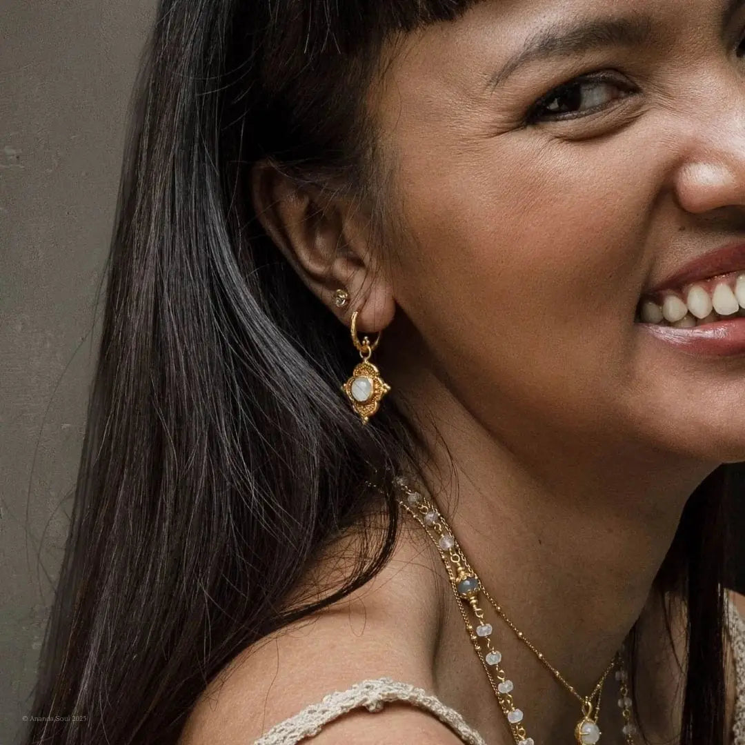 Into The Light • Hoop Earrings Ananda Soul