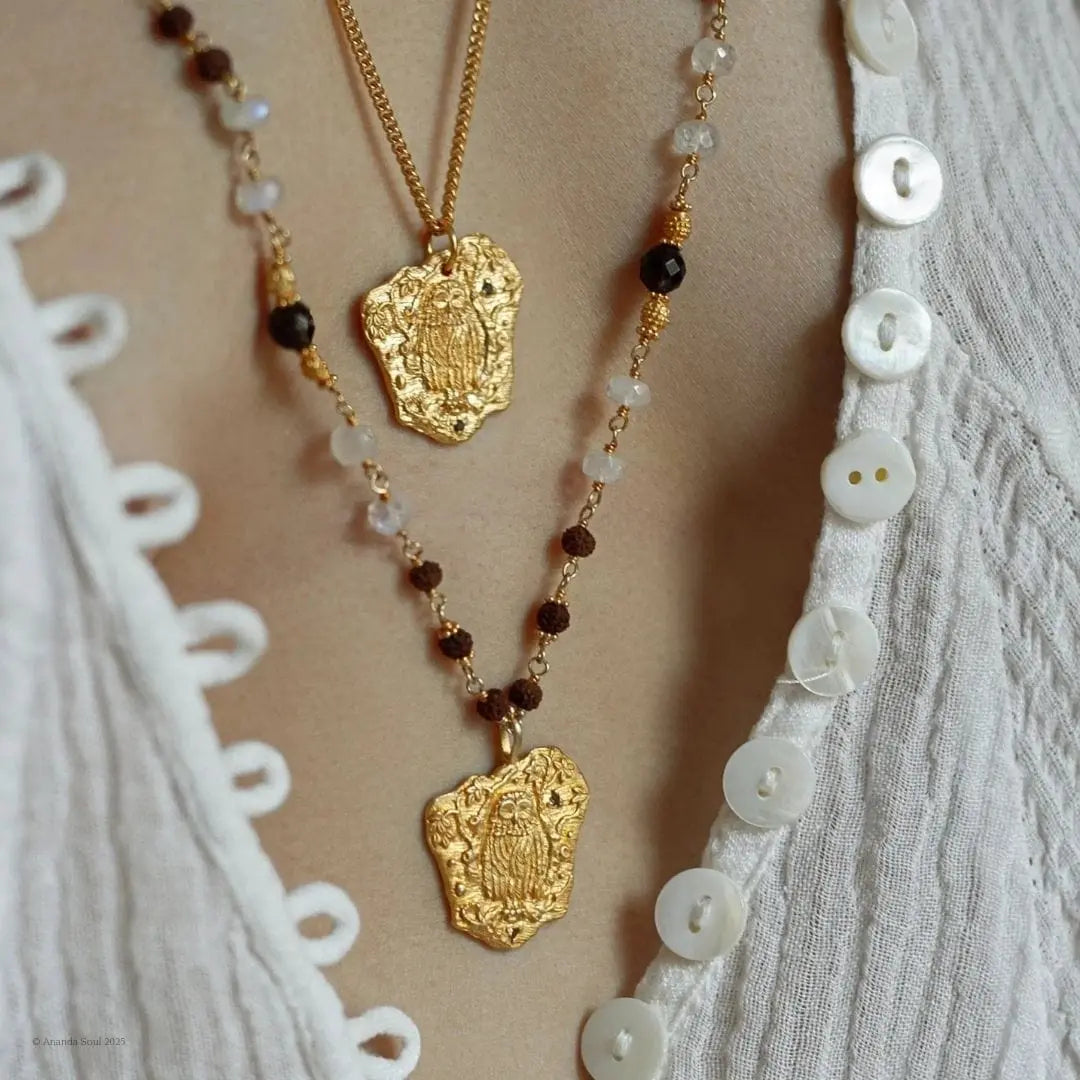 I see with my Soul • Crystal Necklace Ananda Soul