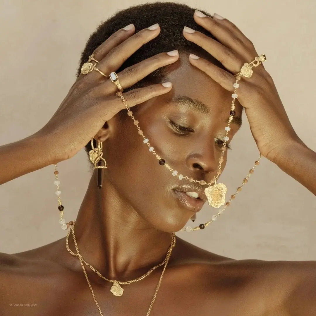 I see with my Soul • Crystal Necklace Ananda Soul