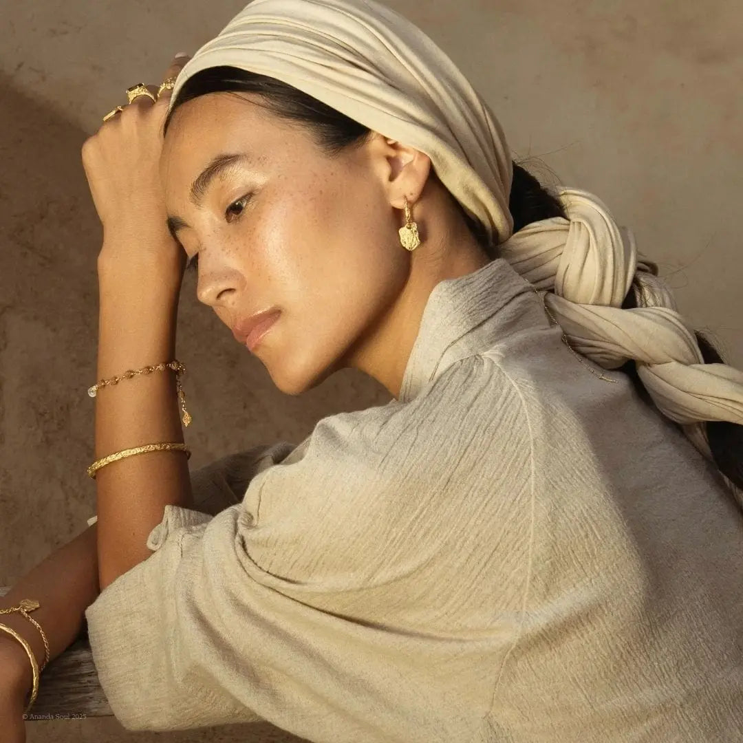 Soul Wisdom • Hoop Earrings Ananda Soul