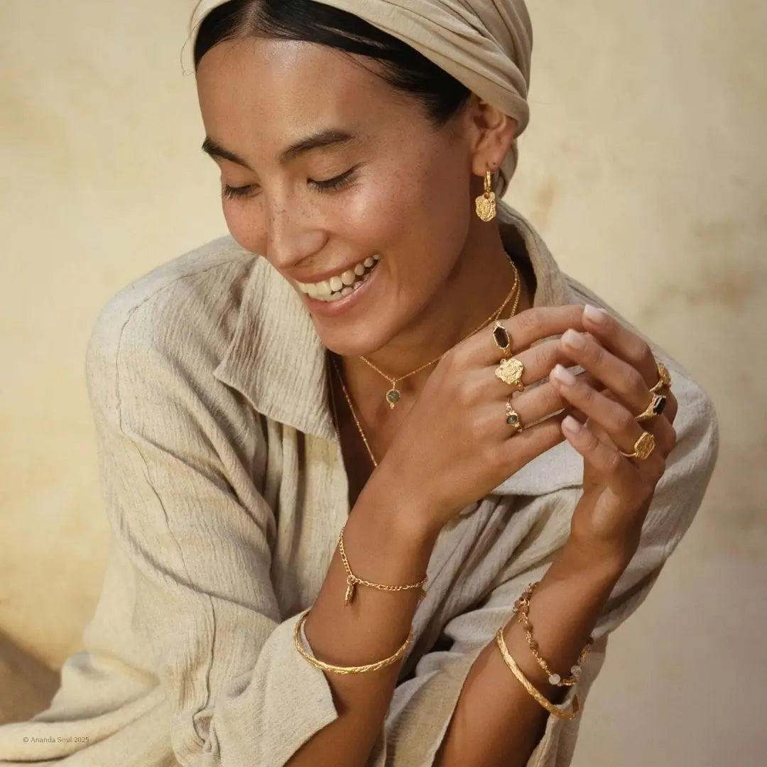 Soul Wisdom • Hoop Earrings Ananda Soul