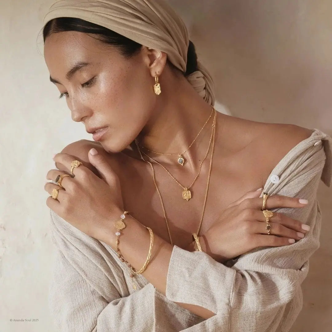 Soul Wisdom • Hoop Earrings Ananda Soul