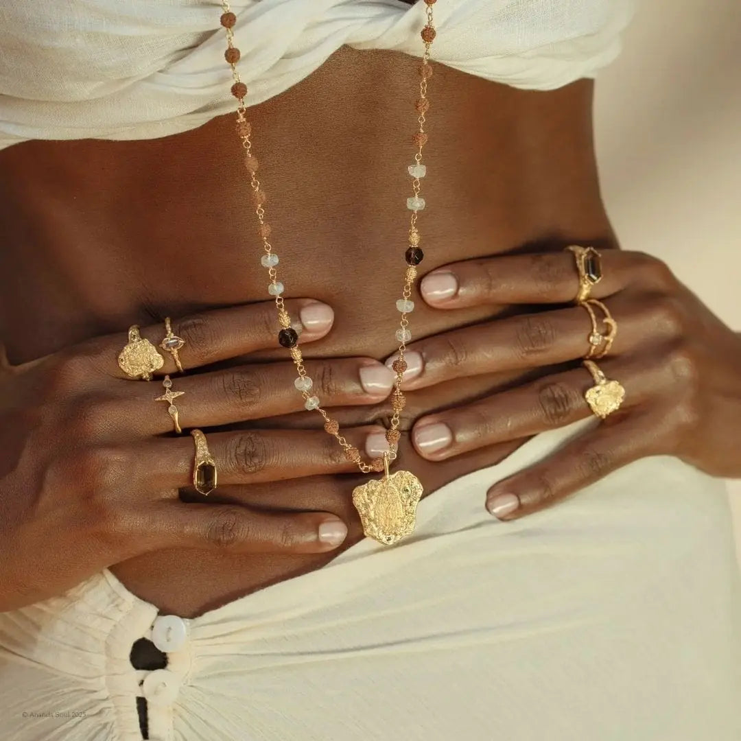 I see with my Soul • Crystal Necklace Ananda Soul