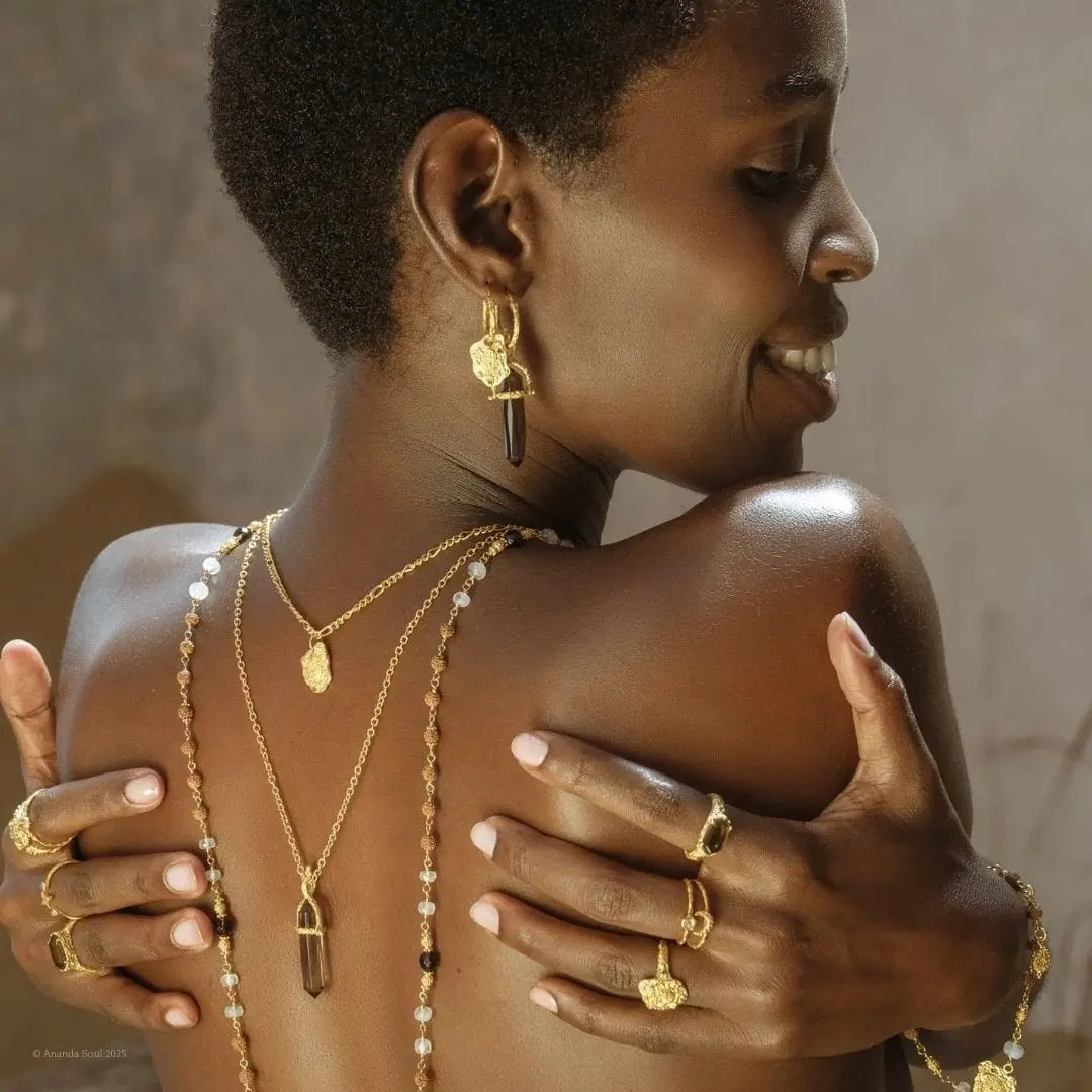 Soul Wisdom • Hoop Earrings Ananda Soul