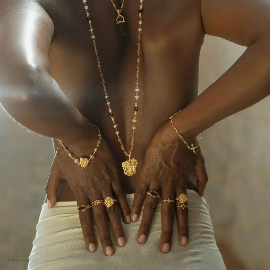 I see with my Soul • Crystal Necklace Ananda Soul