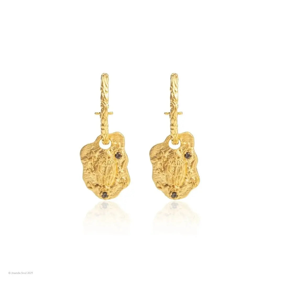 Soul Wisdom • Hoop Earrings Ananda Soul