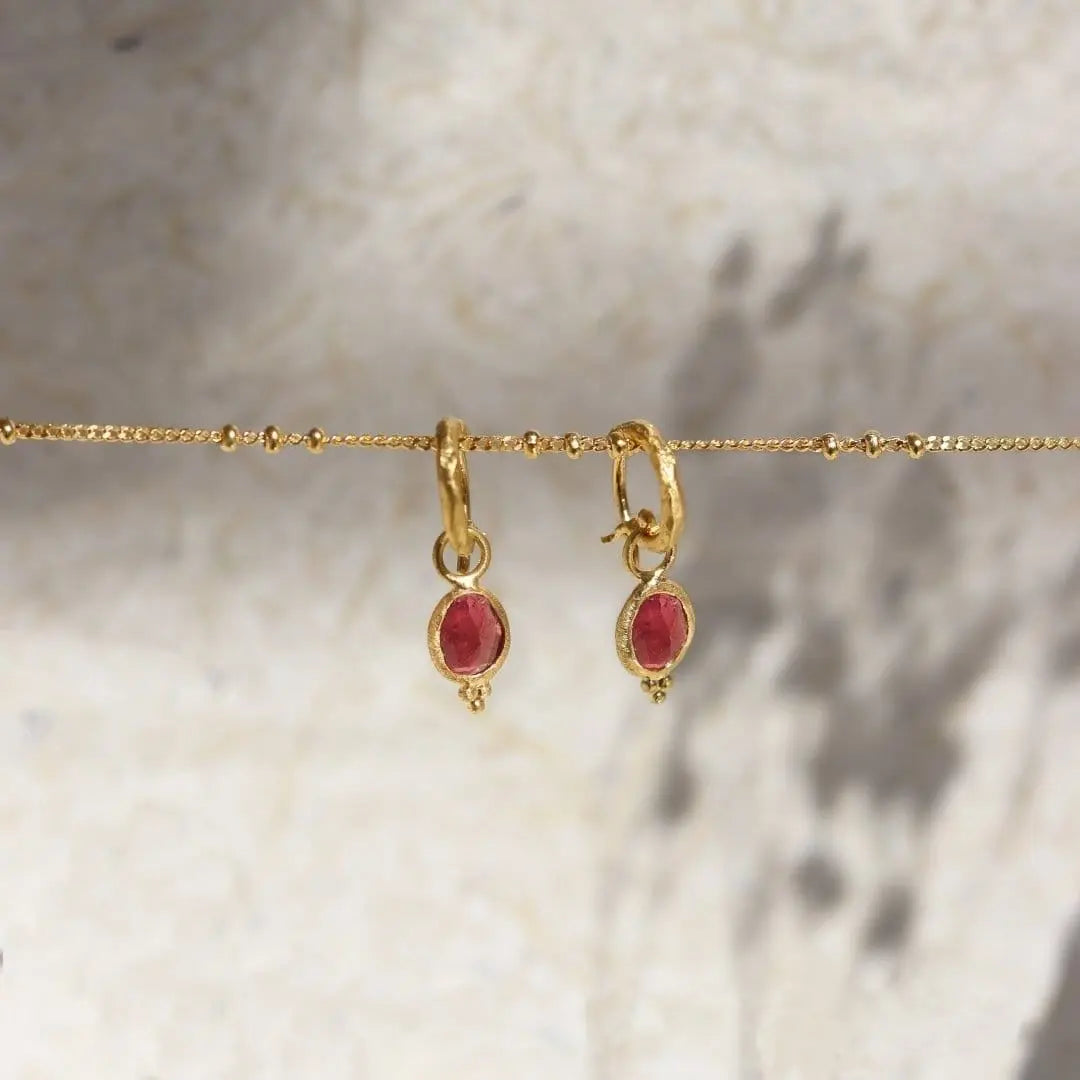 Gentle Heart Hoop • Earrings Ananda Soul