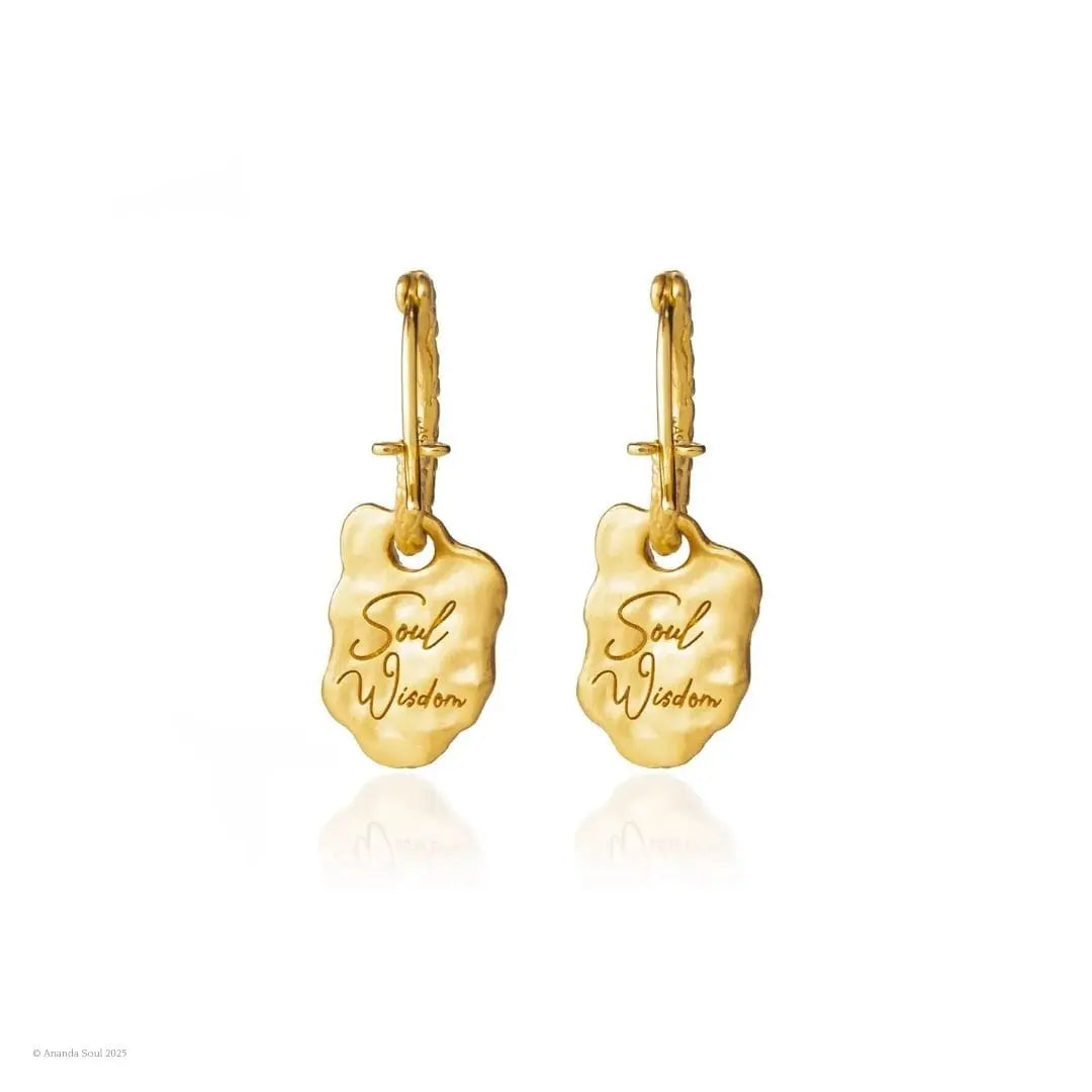 Soul Wisdom • Hoop Earrings Ananda Soul