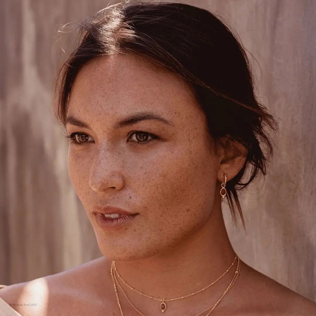 Gentle Heart Hoop • Earrings Ananda Soul