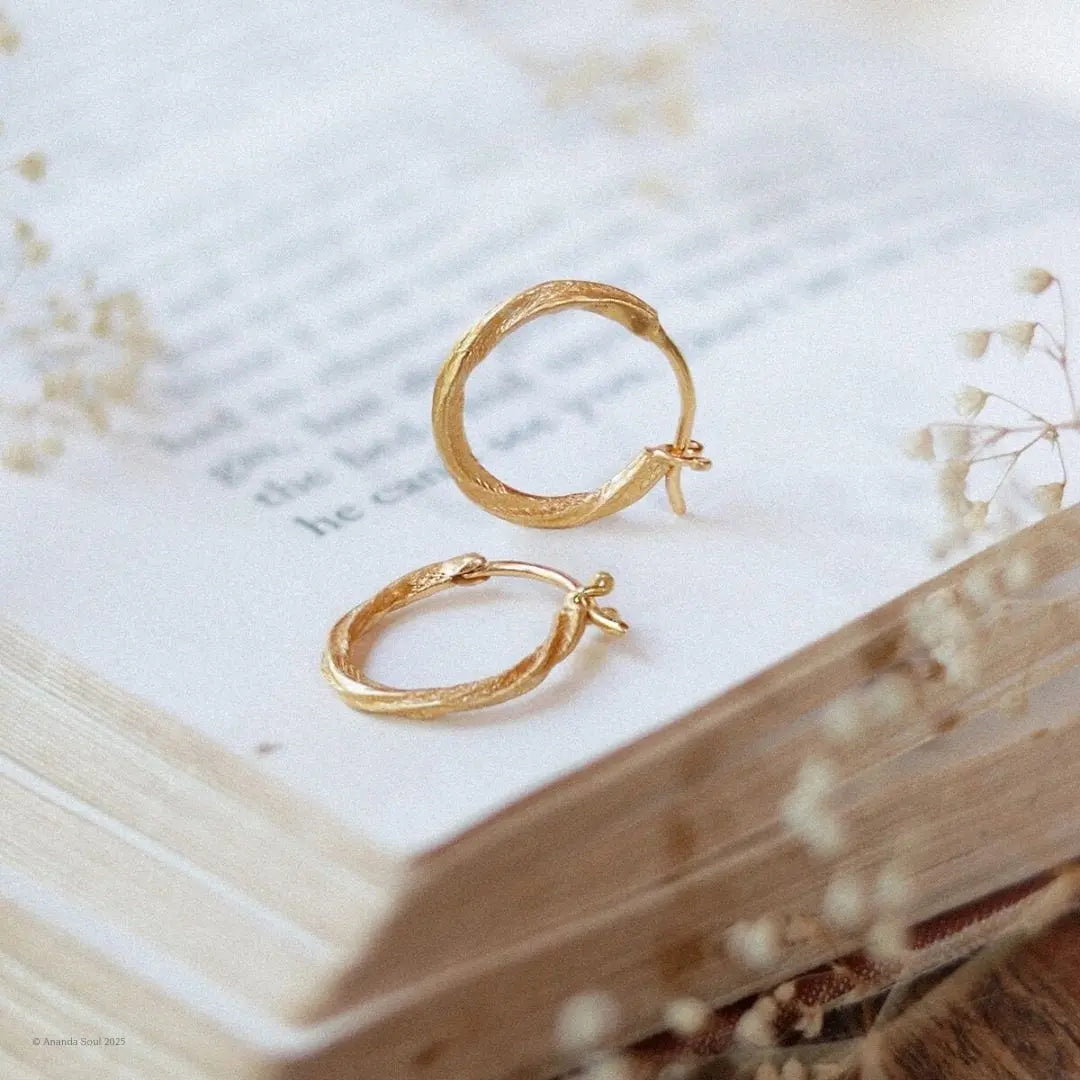 Swirl of Light • Hoop Earrings Ananda Soul