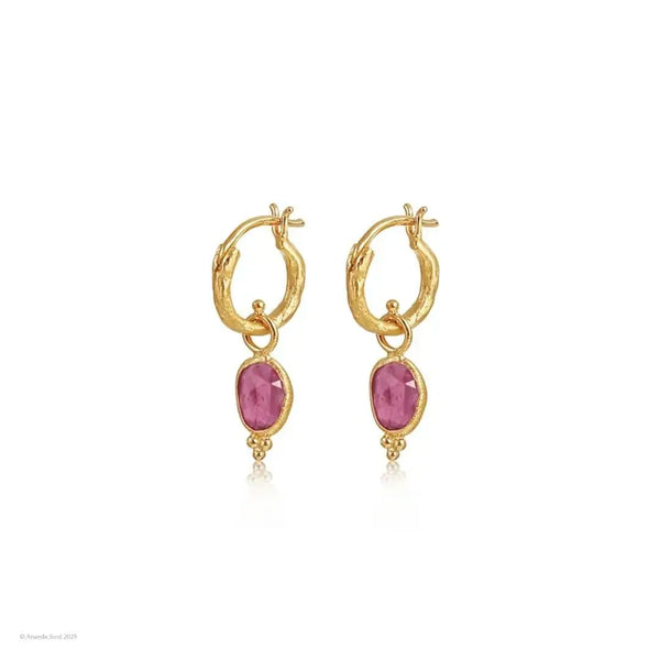 Gentle Heart Hoop • Earrings Ananda Soul