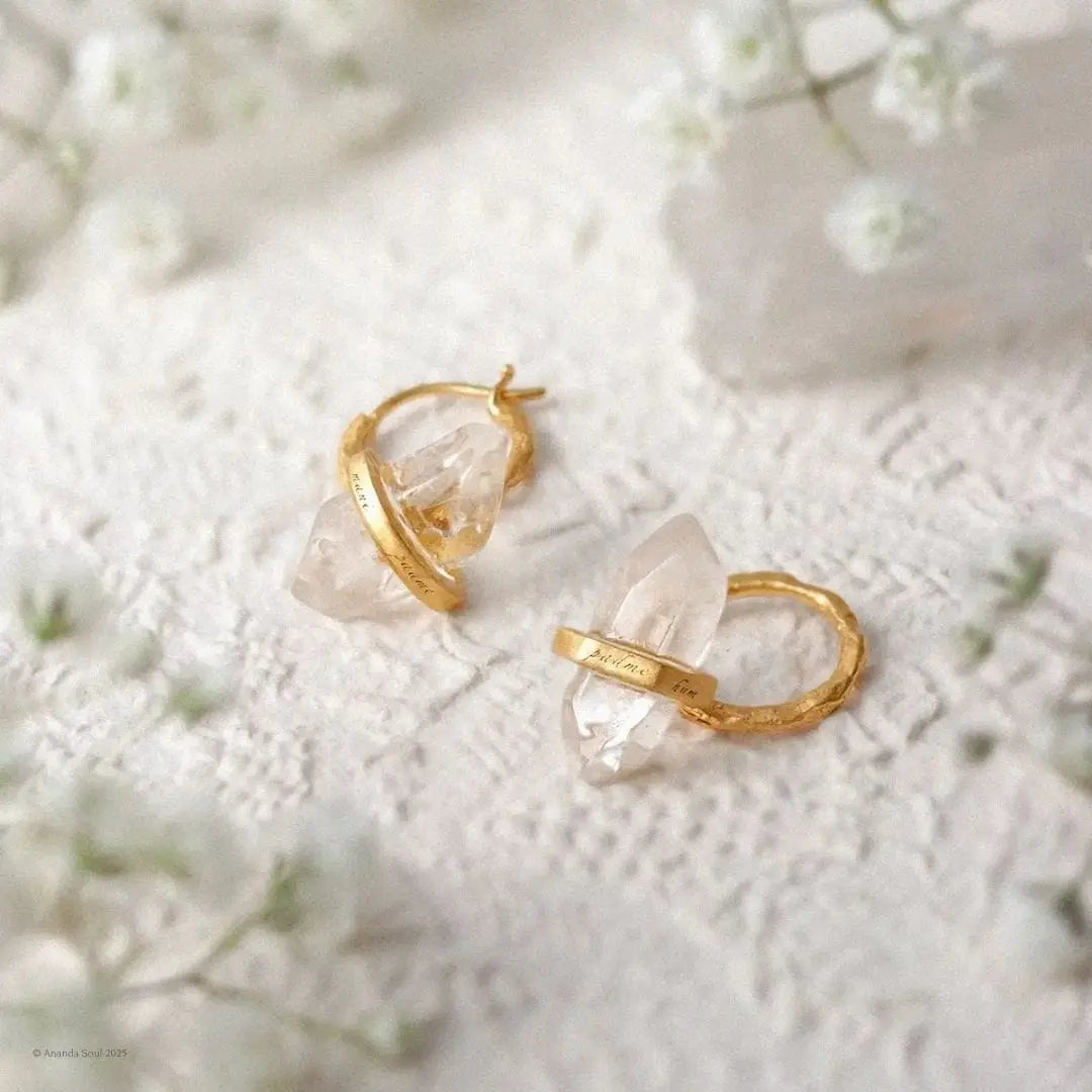 Boundless Compassion • Small Hoop Earrings Ananda Soul