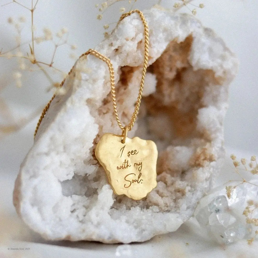 I see with my Soul • Owl Necklace Ananda Soul