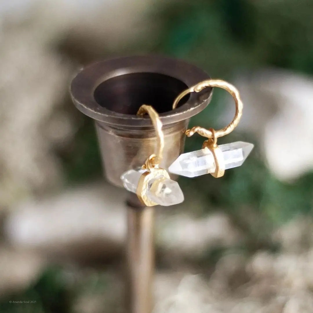 Boundless Compassion • Small Hoop Earrings Ananda Soul