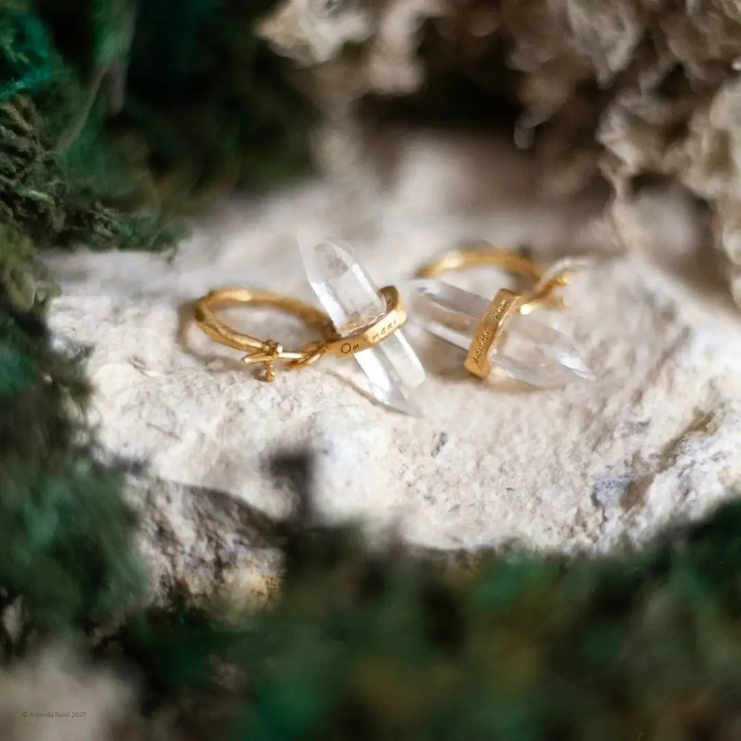 Boundless Compassion • Small Hoop Earrings Ananda Soul