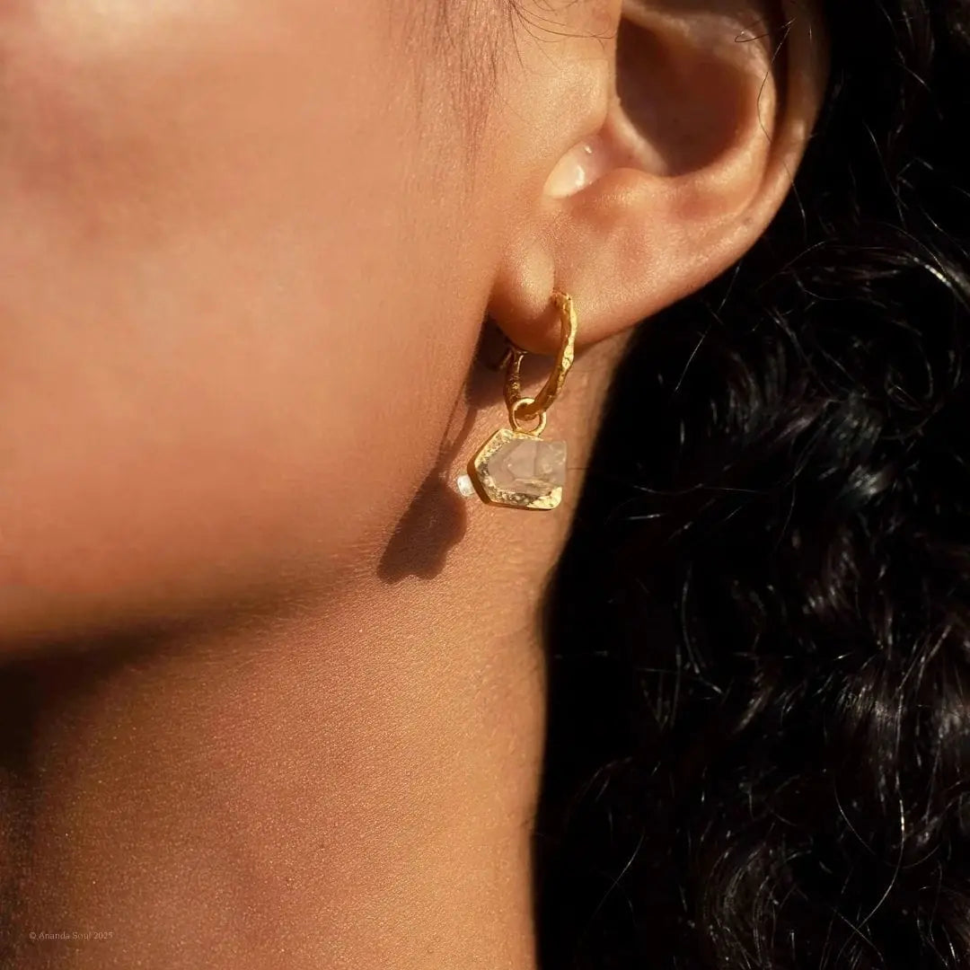 Boundless Compassion • Small Hoop Earrings Ananda Soul