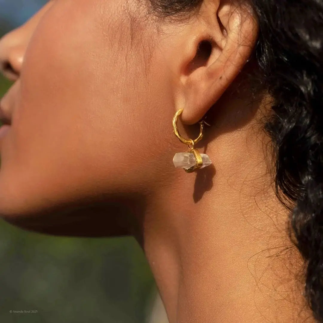 Boundless Compassion • Small Hoop Earrings Ananda Soul