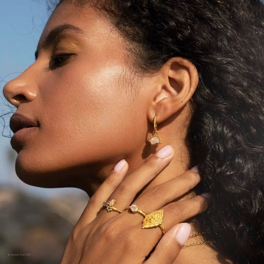 Boundless Compassion • Small Hoop Earrings Ananda Soul