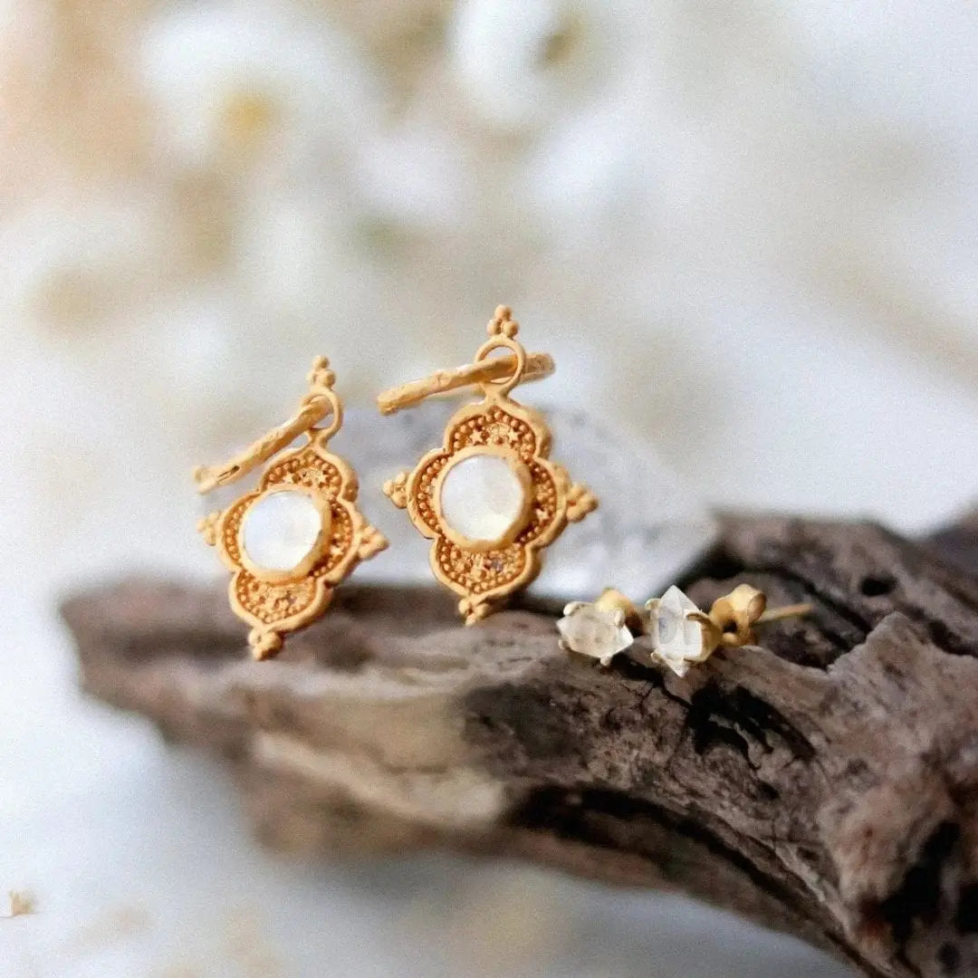 Earring Gift Set: Into The Light Hoop + Daydreamer Stud Earrings Ananda Soul