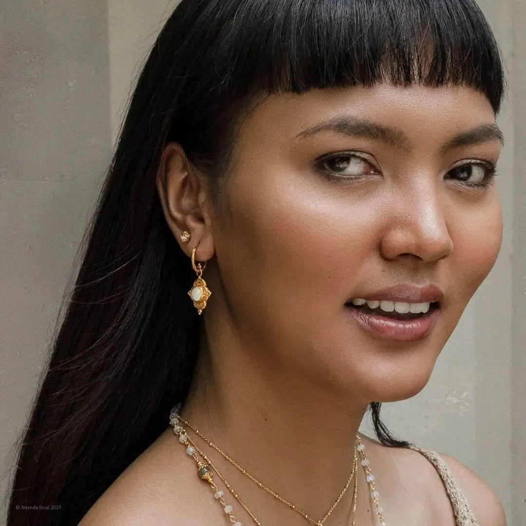 Earring Gift Set: Into The Light Hoop + Daydreamer Stud Earrings Ananda Soul