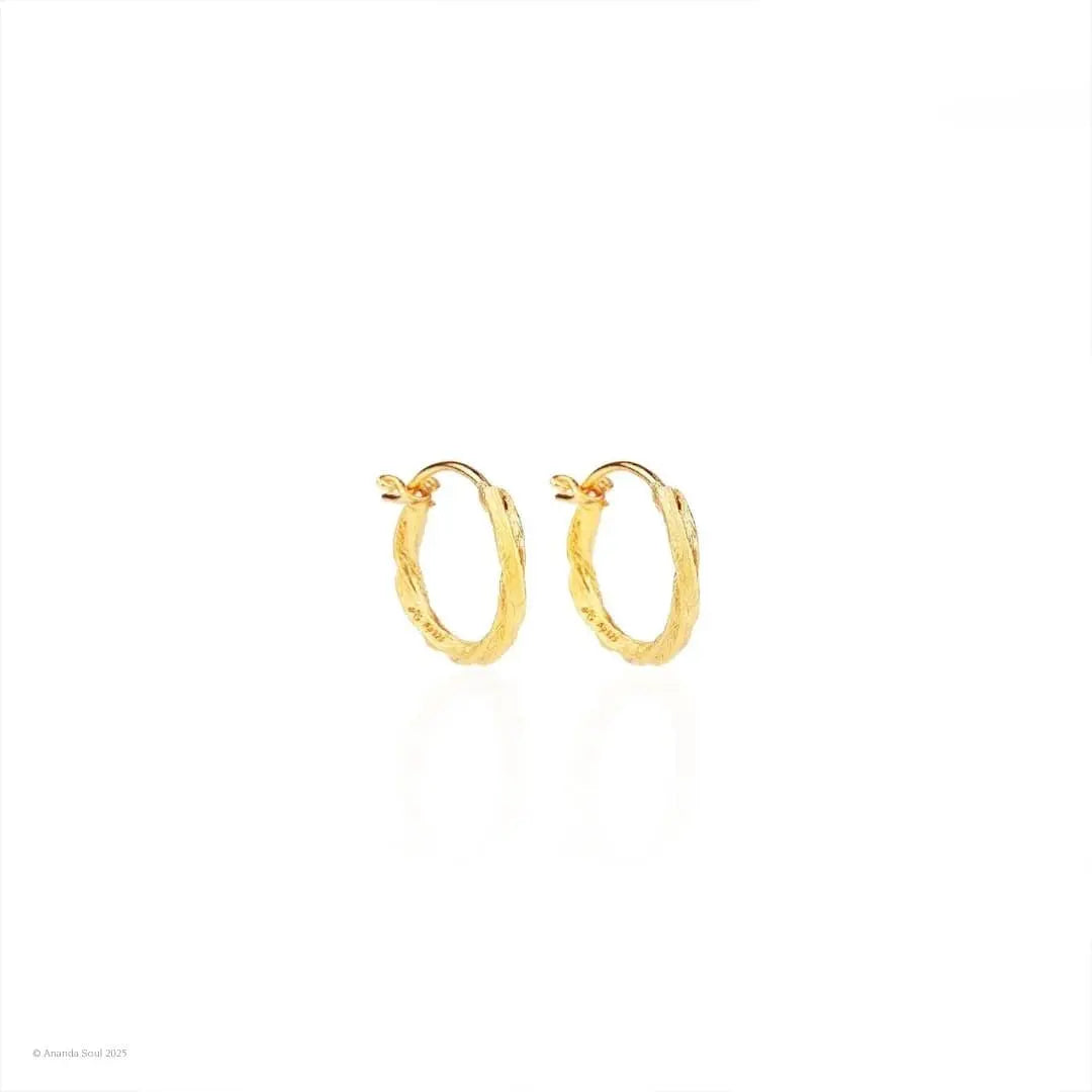 Swirl of Light • Hoop Earrings Ananda Soul