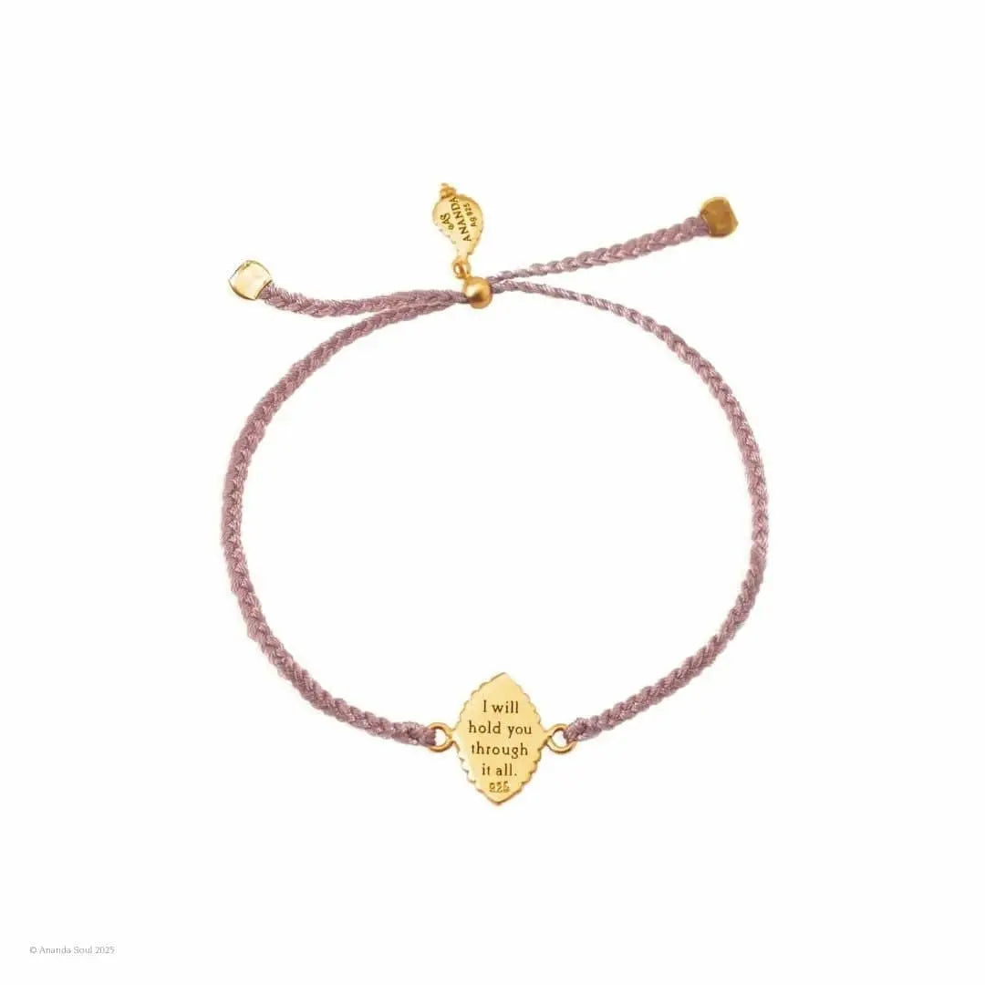 Through It All Bracelet • Cord Ananda Soul