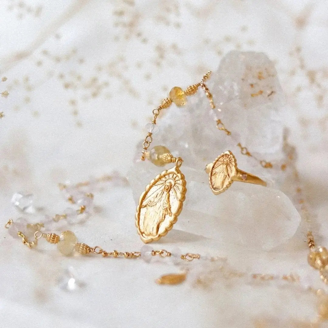 Through It All Prayer Necklace & Through It All Ring Ananda Soul