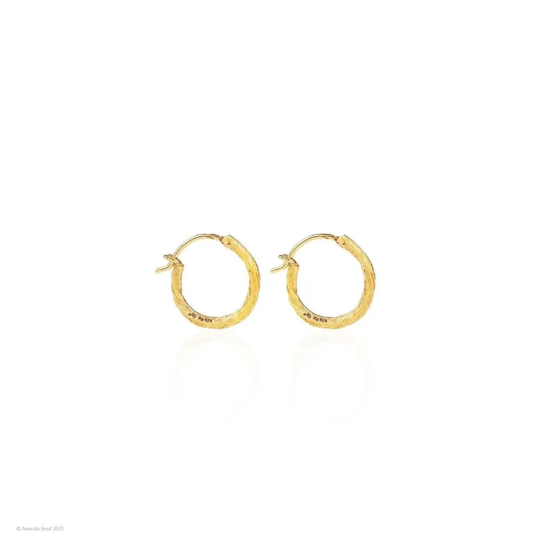 Swirl of Light • Hoop Earrings Ananda Soul