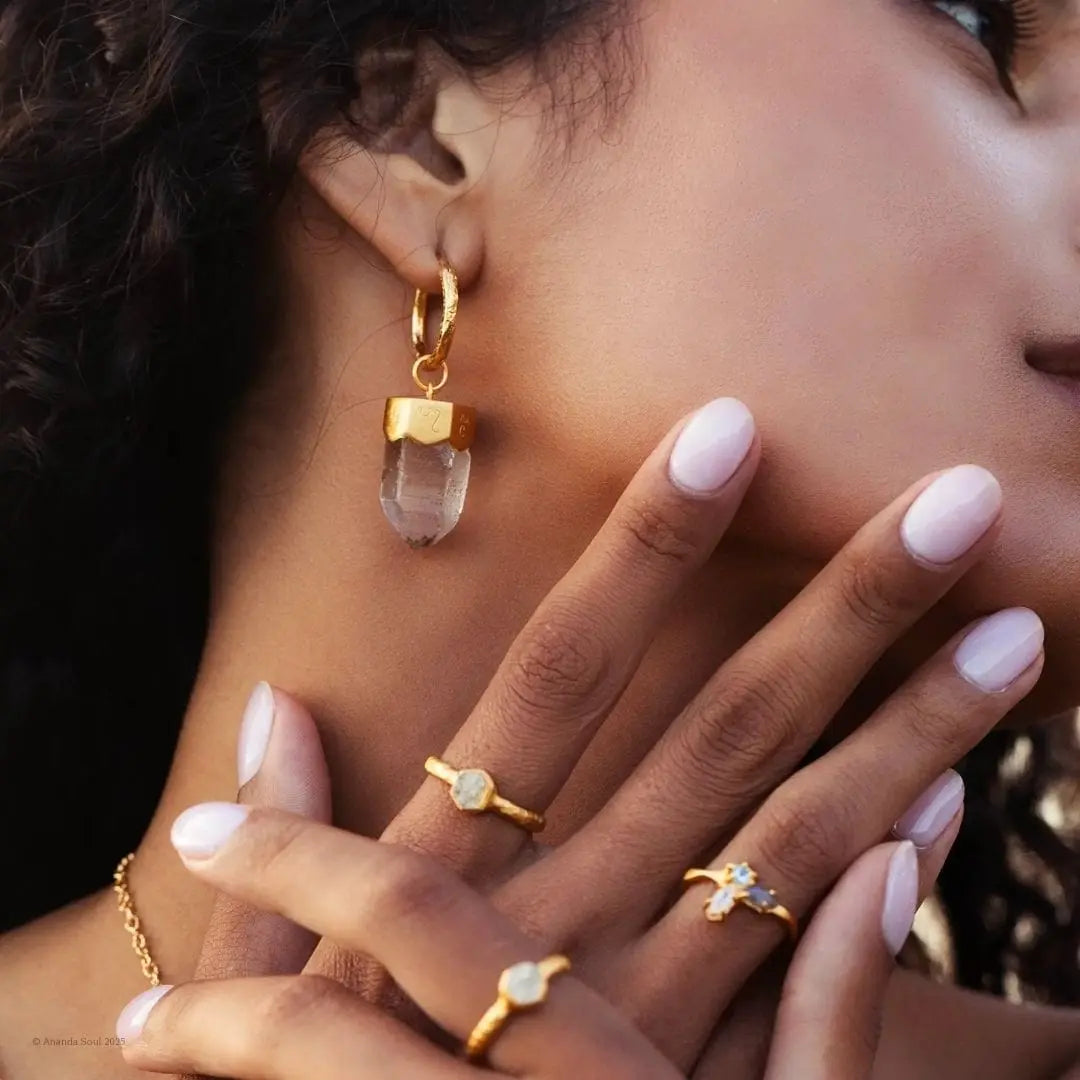 Boundless Compassion • Big Hoop Earrings Ananda Soul