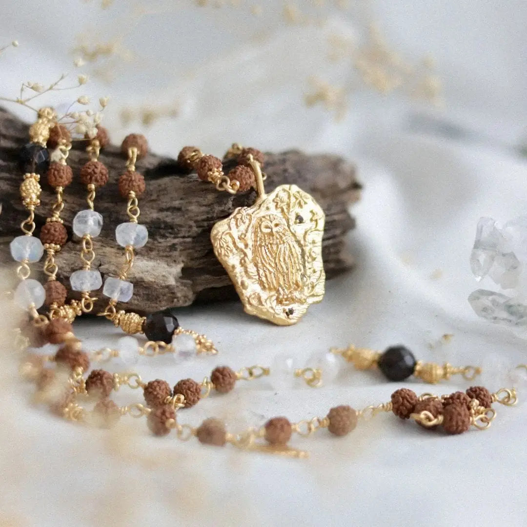 I see with my Soul • Crystal Necklace Ananda Soul