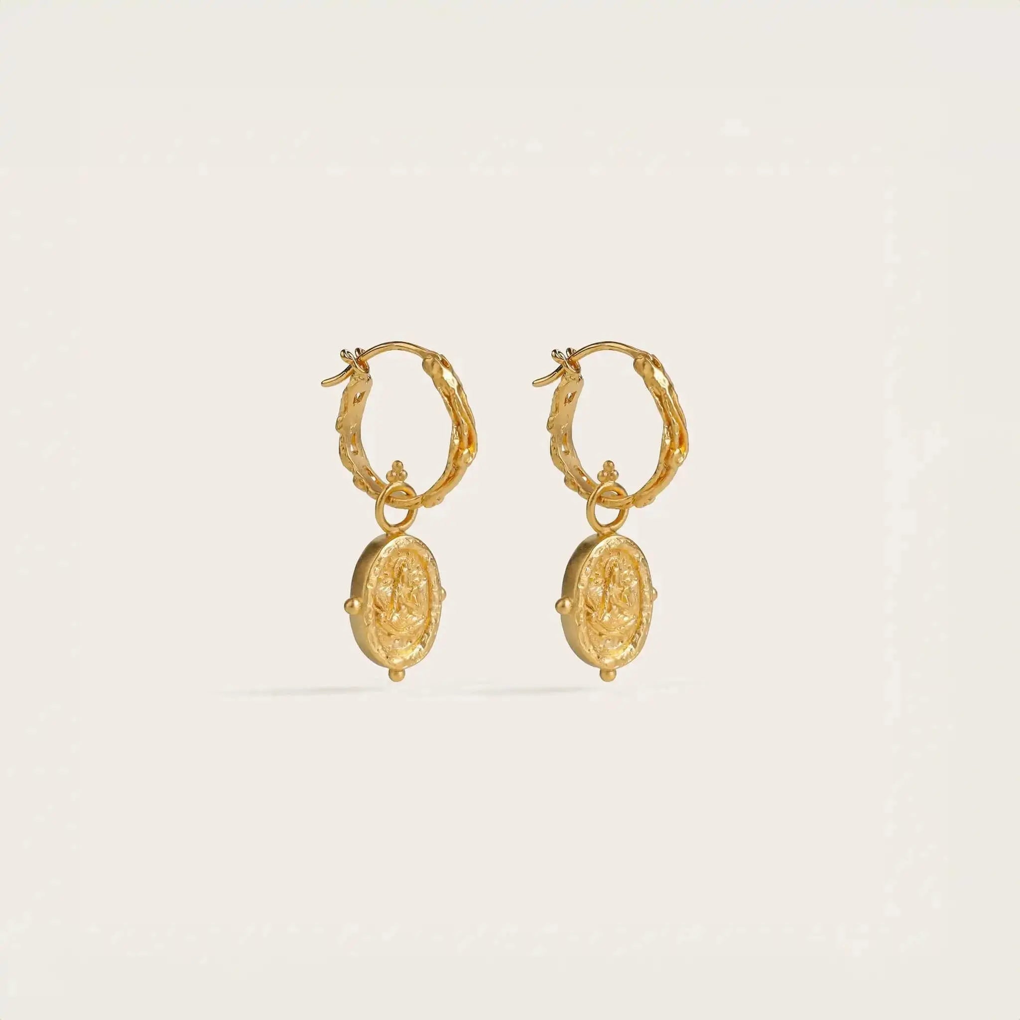 Unbroken Light • Hoop Earrings Ananda Soul