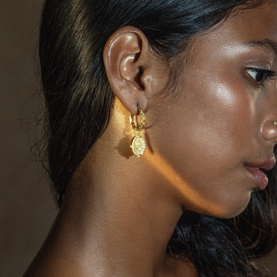 Unbroken Light • Hoop Earrings