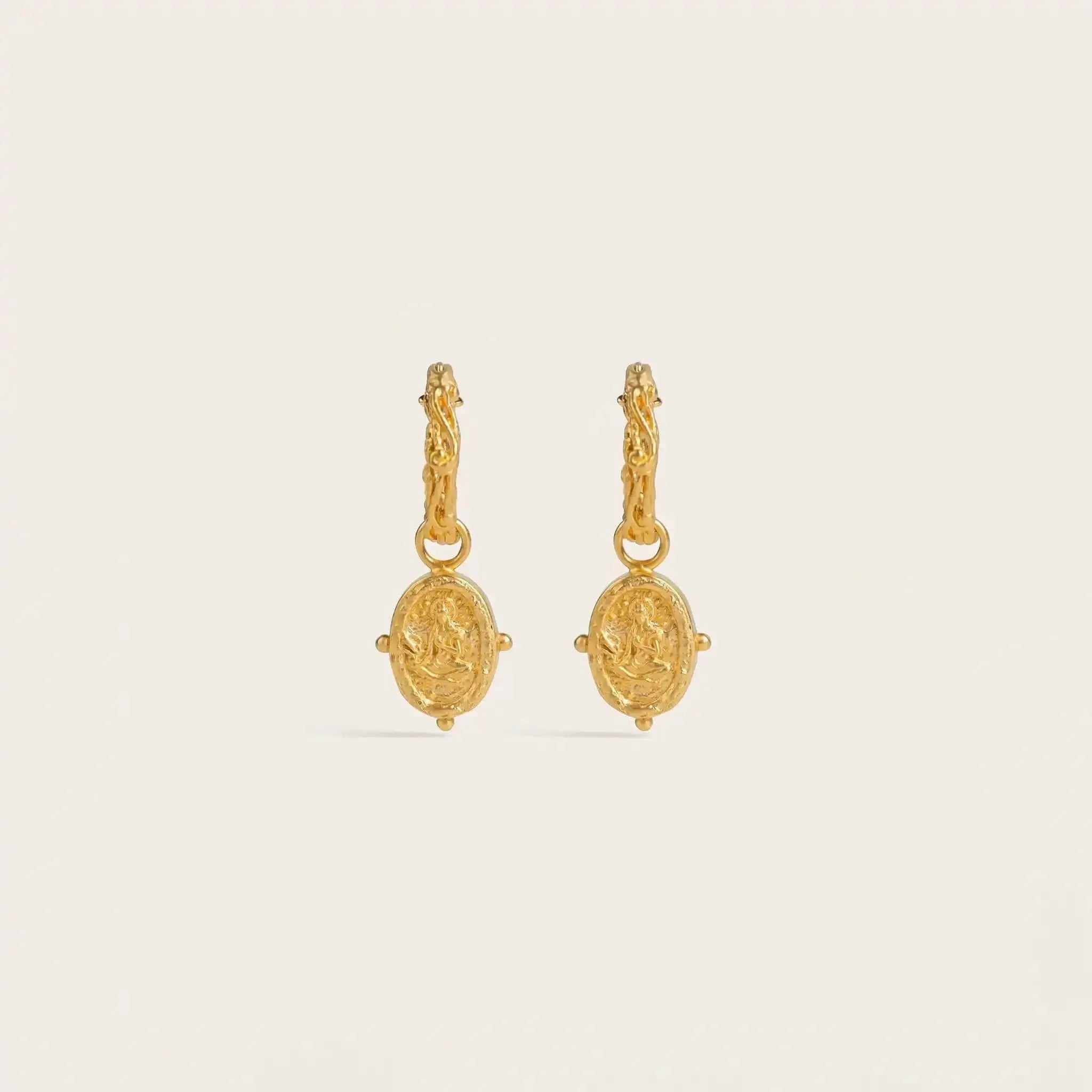 Unbroken Light • Hoop Earrings Ananda Soul