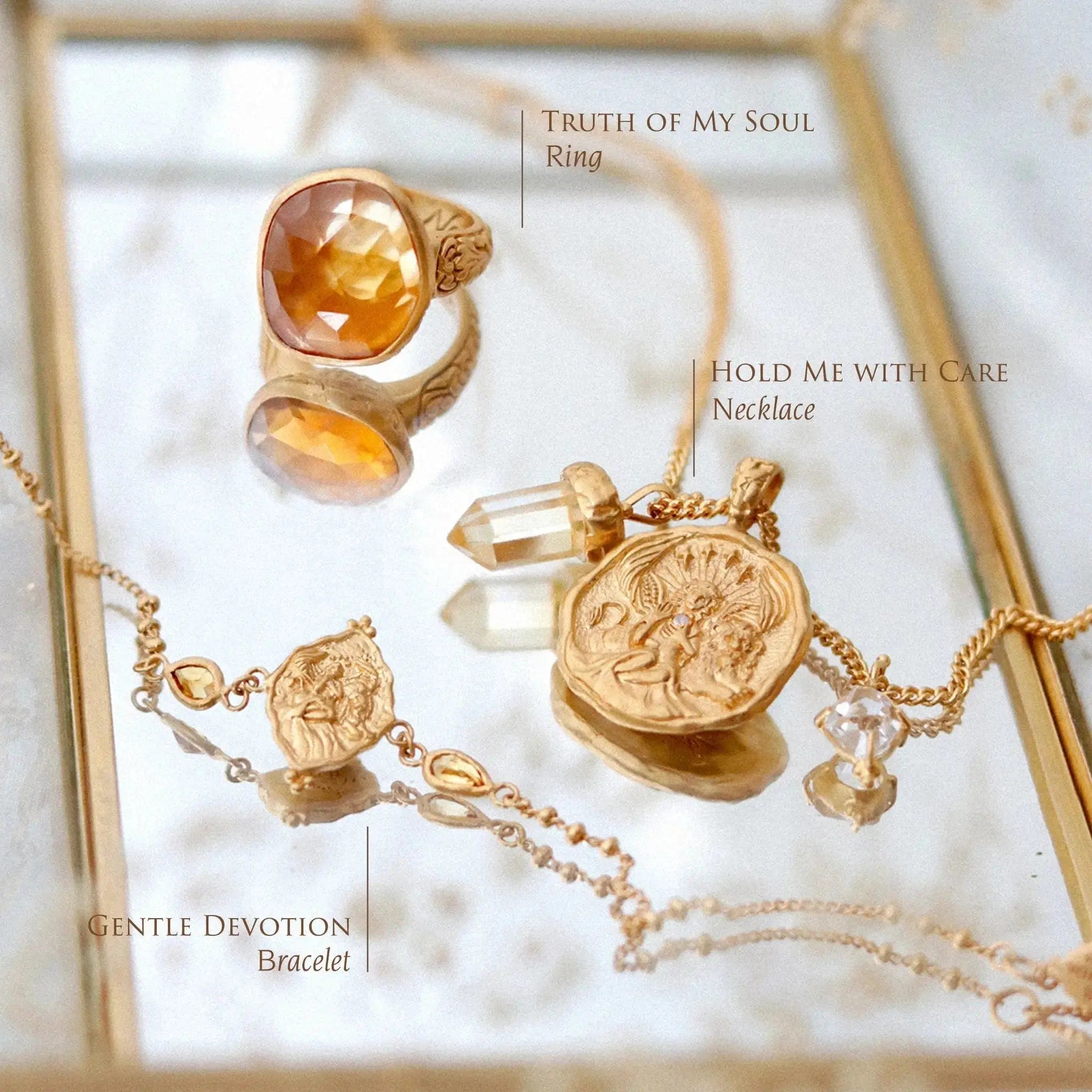 Truth of My Soul Ring • Citrine Ananda Soul